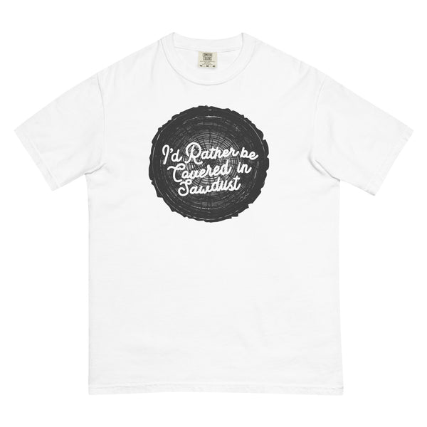 Covered in Sawdust Cookie Short Sleeve Tee