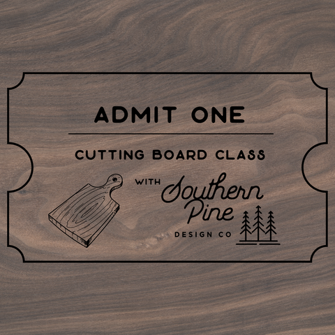Cutting Board Class Gift Card