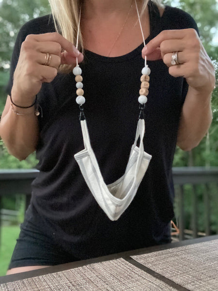 Customize Your Colors Adult Double Clip Mask Lanyard