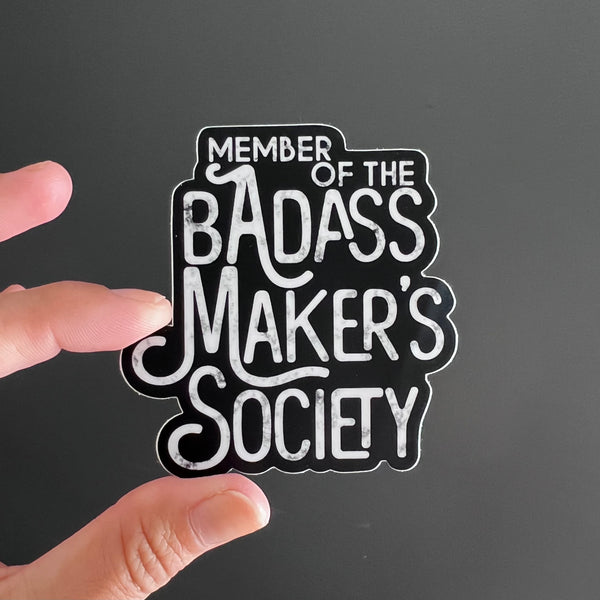 BAM Society Sticker
