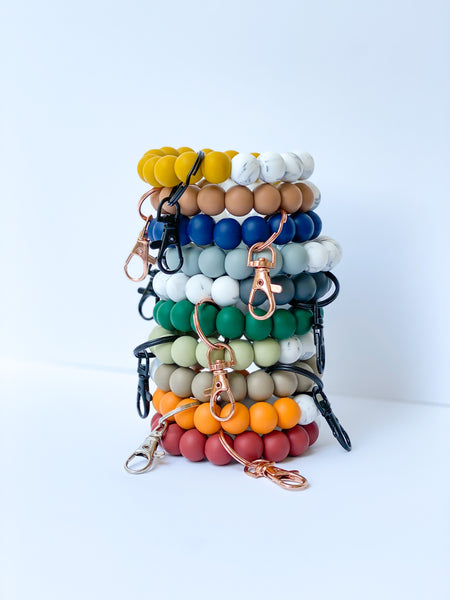 Fall Wristlet Keychain