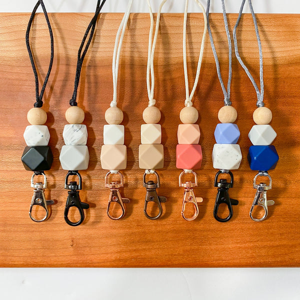 Double Hex Single Clip Lanyard