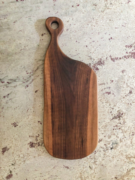 Walnut Whale Cutting Board