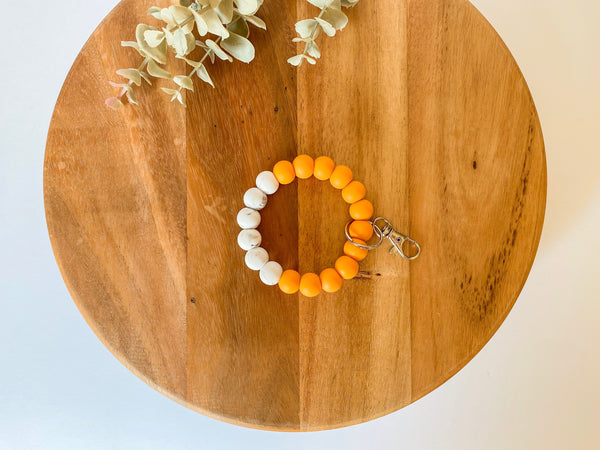 Fall Wristlet Keychain