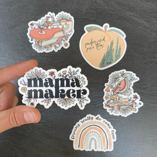 Mama Maker Sticker