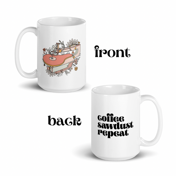 MAKER COLLECTION Scroll Saw Mug