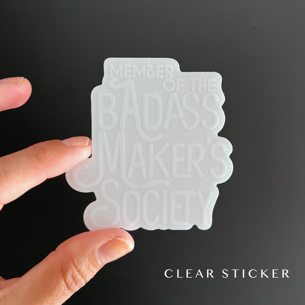 BAM Society Sticker