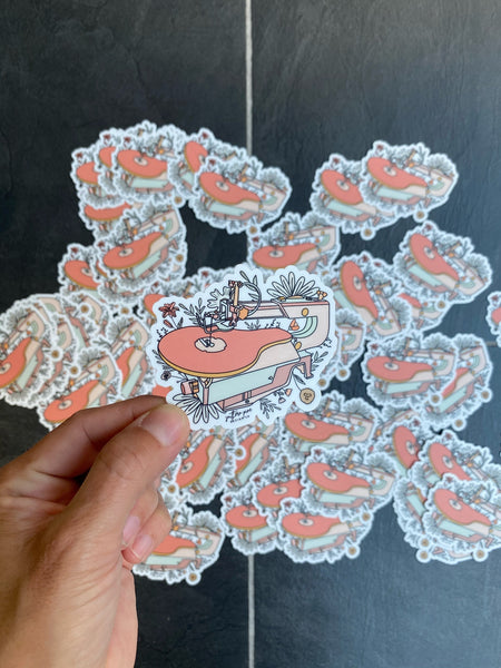 Scroll Saw Sticker