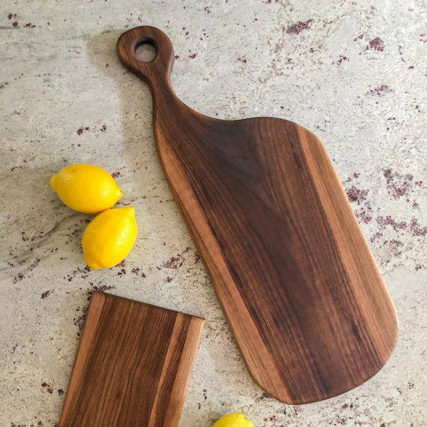 Walnut Whale Cutting Board