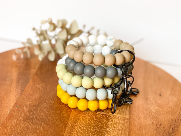 Fall Wristlet Keychain