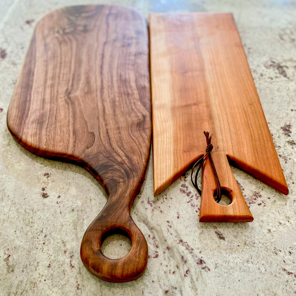 Walnut Whale Cutting Board