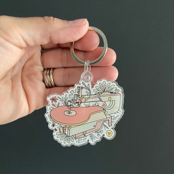 Scroll Saw Keychain