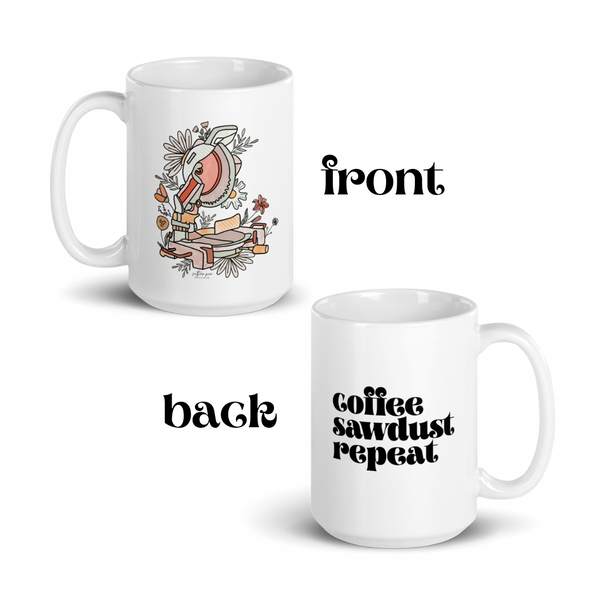 MAKER COLLECTION Miter Saw Mug