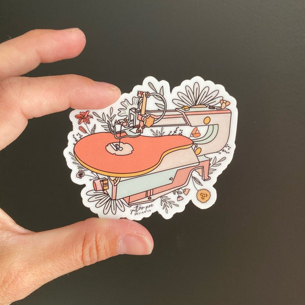 Scroll Saw Sticker