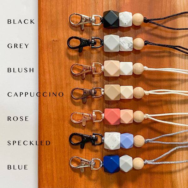 Double Hex Single Clip Lanyard