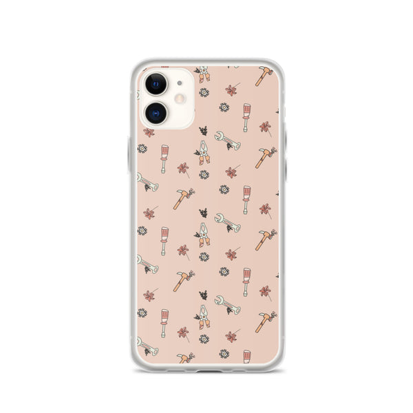 MAKER COLLECTION Hand Tool Blush iPhone Case