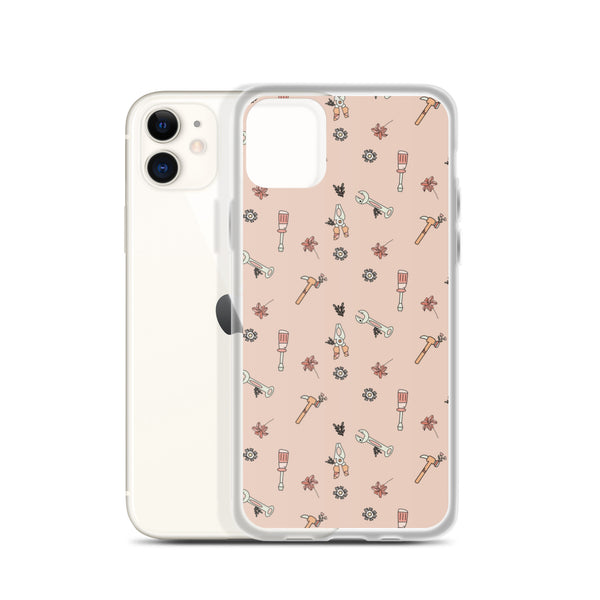 MAKER COLLECTION Hand Tool Blush iPhone Case