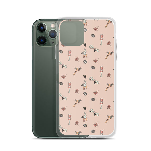 MAKER COLLECTION Hand Tool Blush iPhone Case