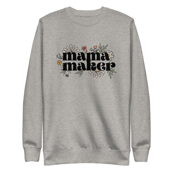 MAKER COLLECTION Mama Maker Fleece Pullover