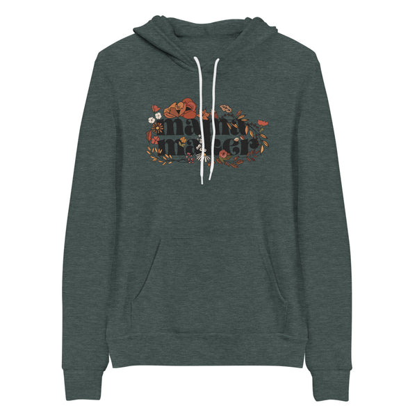 MAKER COLLECTION Fall Floral Mama Maker Unisex Pullover Hoodie