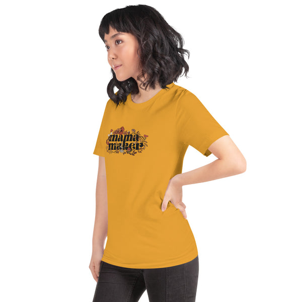 MAKER COLLECTION Fall Floral Mama Maker Short Sleeve Tee