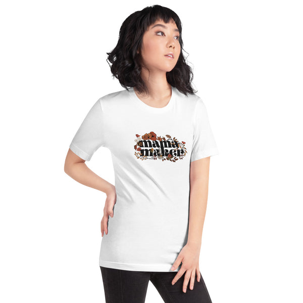 MAKER COLLECTION Fall Floral Mama Maker Short Sleeve Tee