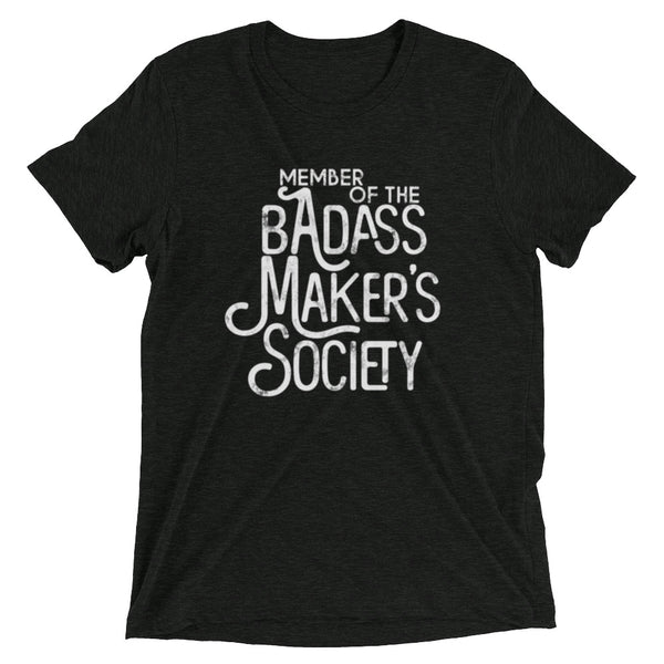 MAKER COLLECTION BAM Society Tri-blend Unisex Short Sleeve Tee