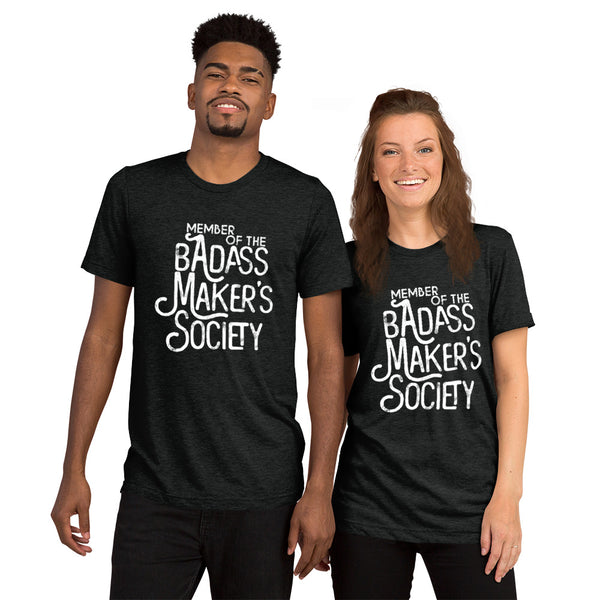 MAKER COLLECTION BAM Society Tri-blend Unisex Short Sleeve Tee