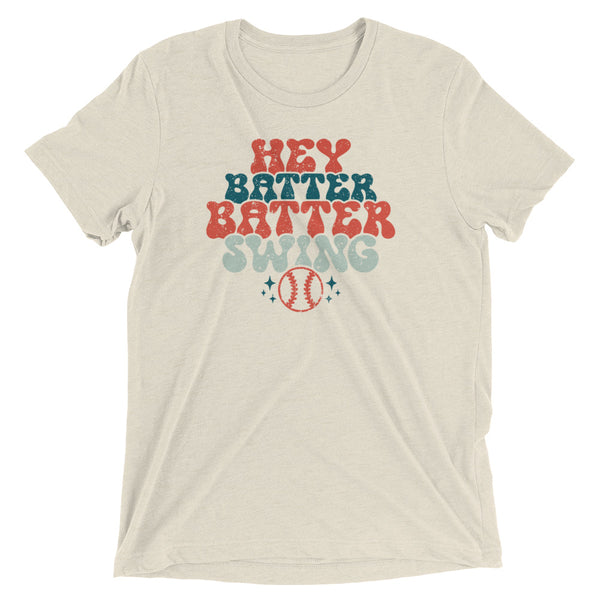 SPORT COLLECTION Hey Batter Batter Retro Short Sleeve Tee