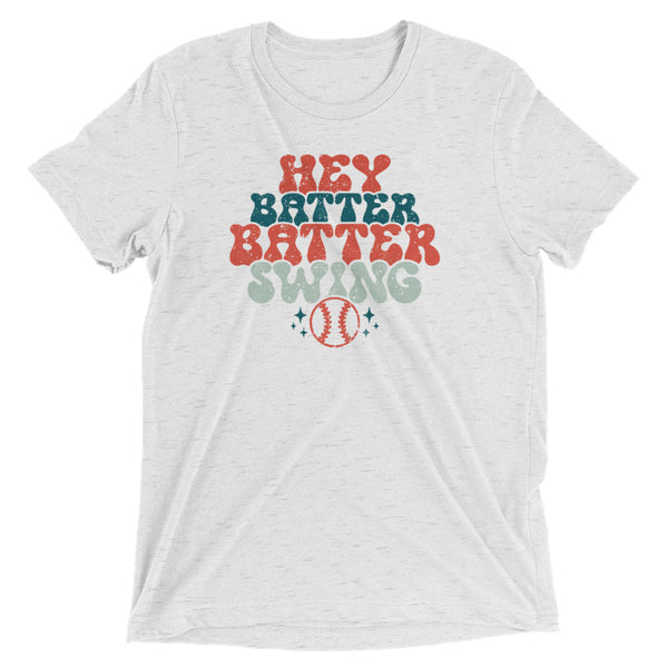 SPORT COLLECTION Hey Batter Batter Retro Short Sleeve Tee