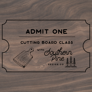 Cutting Board Class Gift Card