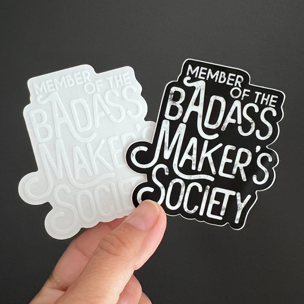 BAM Society Sticker