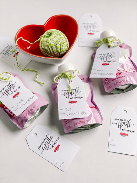 SPDC x Jean & Lily Co - Apple of my Eye Valentine Tags