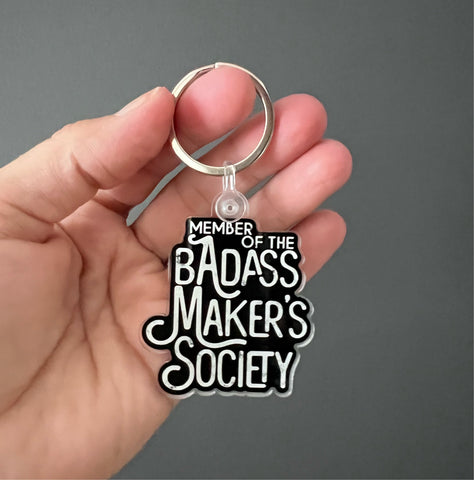 BAM Society Keychain