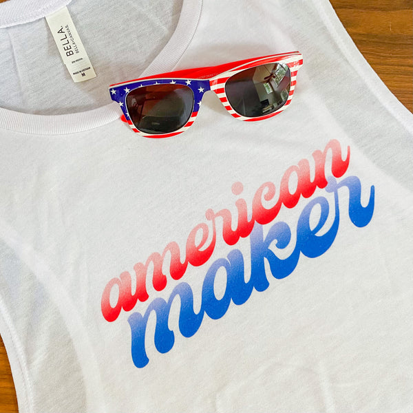 MAKER COLLECTION American Maker Ladies’ Muscle Tank