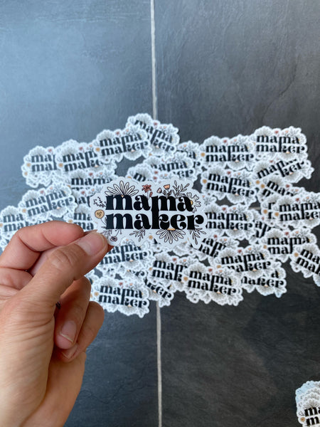 Mama Maker Sticker