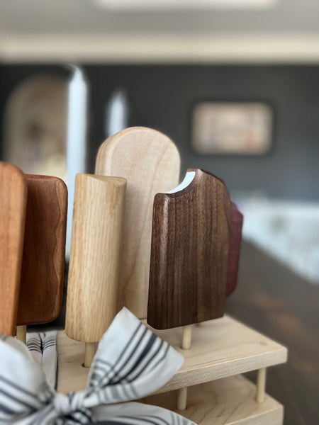 Wooden Ice Cream Pop Set