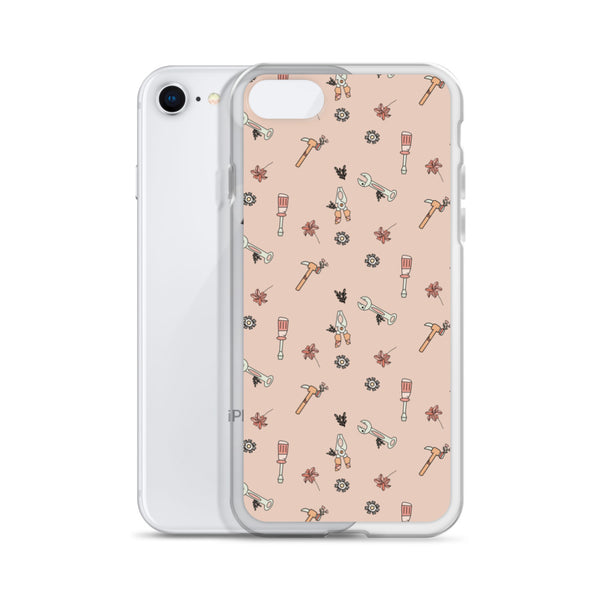 MAKER COLLECTION Hand Tool Blush iPhone Case