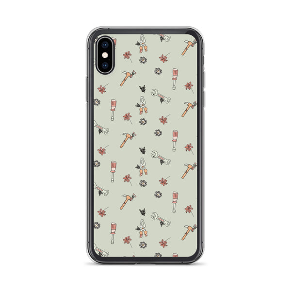 MAKER COLLECTION Hand Tool Mint iPhone Case