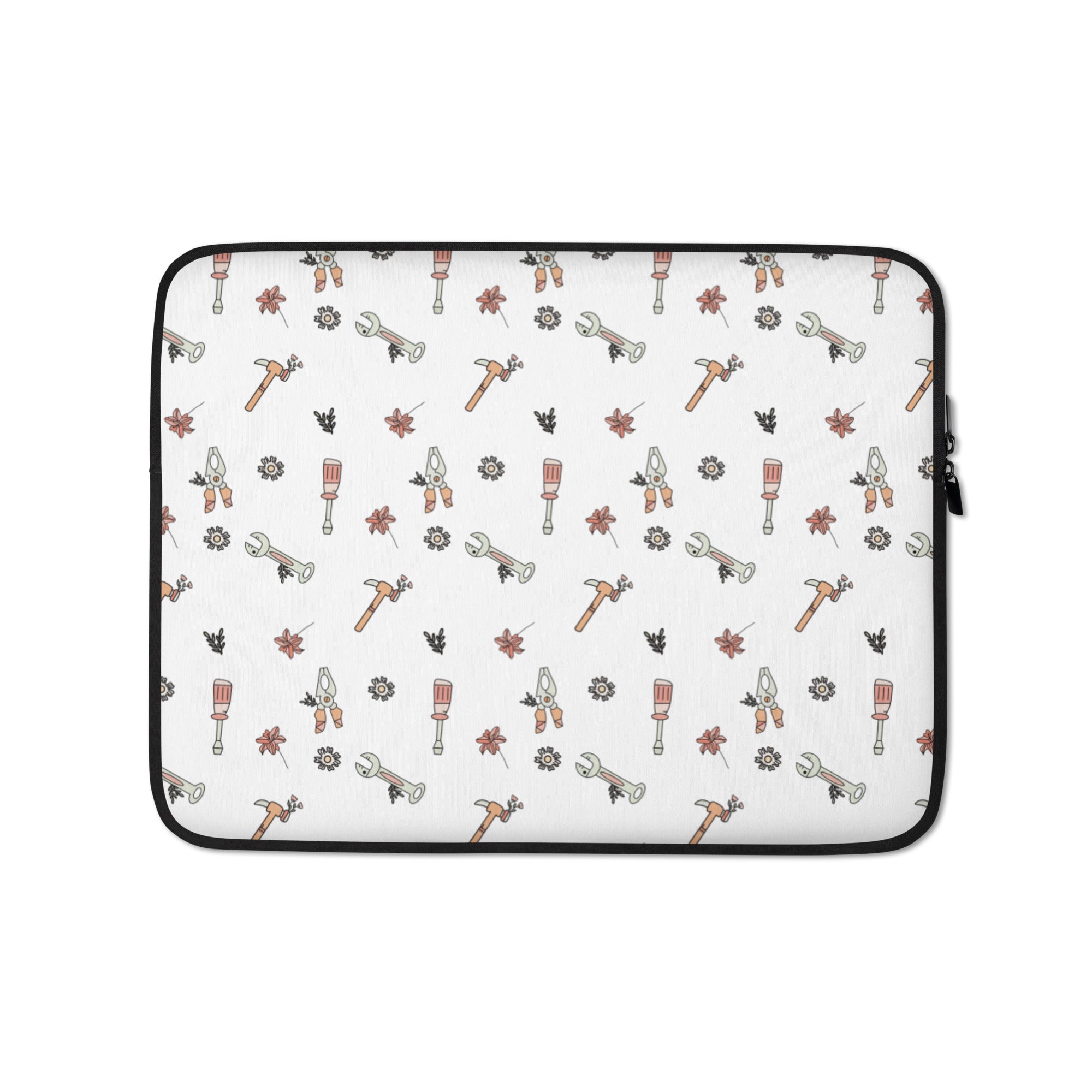 MAKER COLLECTION Hand Tool White Laptop Sleeve
