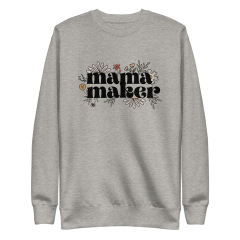 MAKER COLLECTION Mama Maker Fleece Pullover
