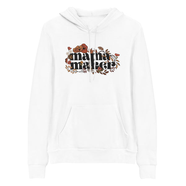 MAKER COLLECTION Fall Floral Mama Maker Unisex Pullover Hoodie